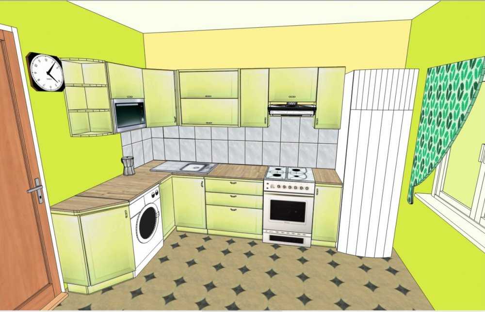 Кухонный гарнитур своими руками - изготовление кухонного гарнитура (+фото)