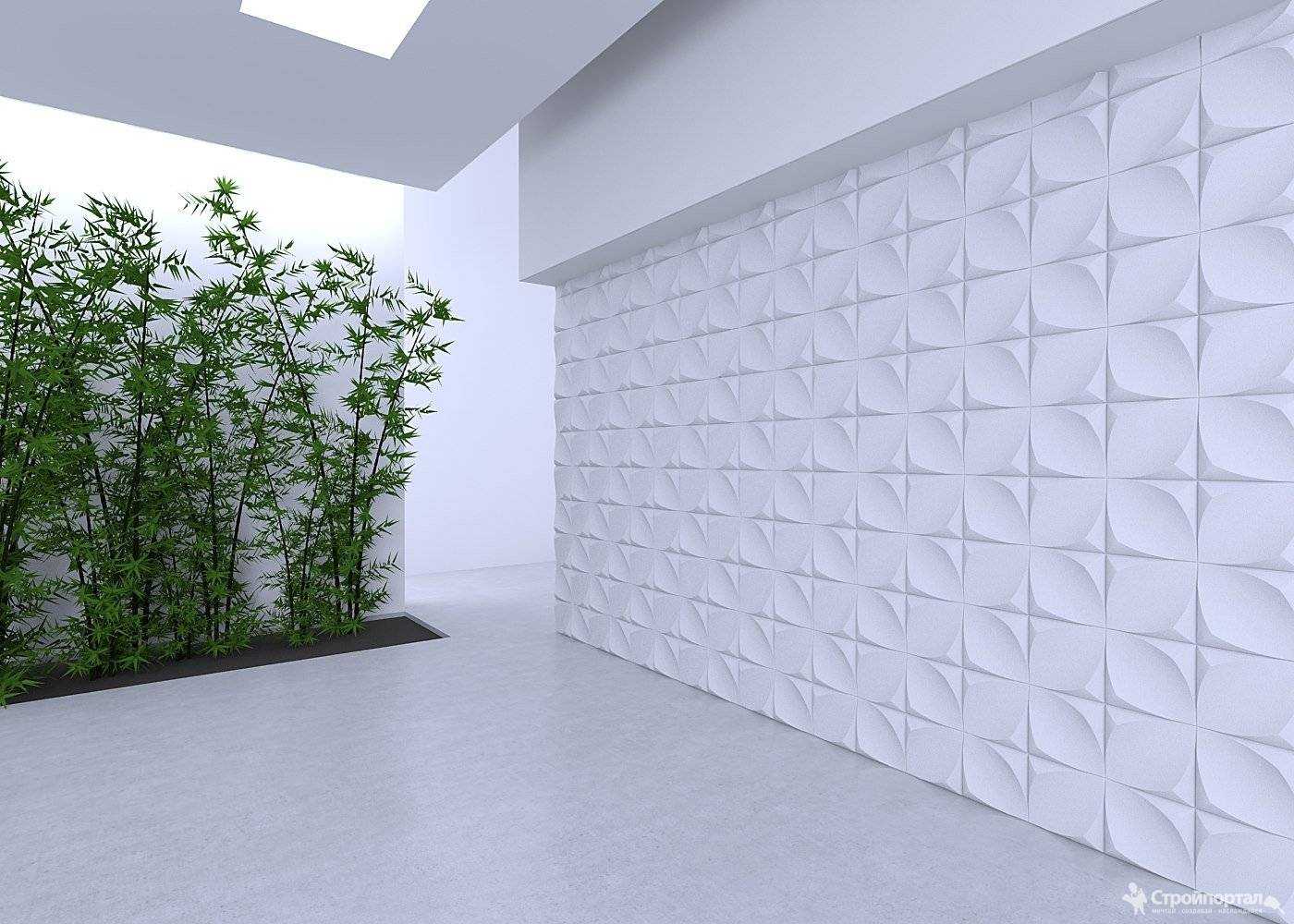 10 советов по выбору гипсовых 3d панелей для стен: форма, монтаж