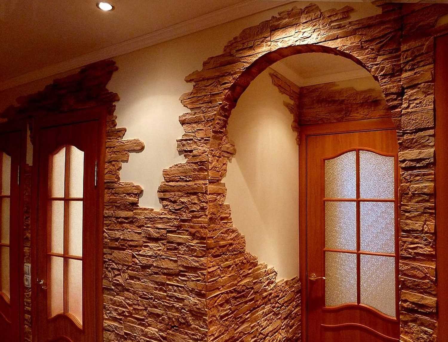 Искусственный камень в интерьере: делаем декорирование стен своими руками