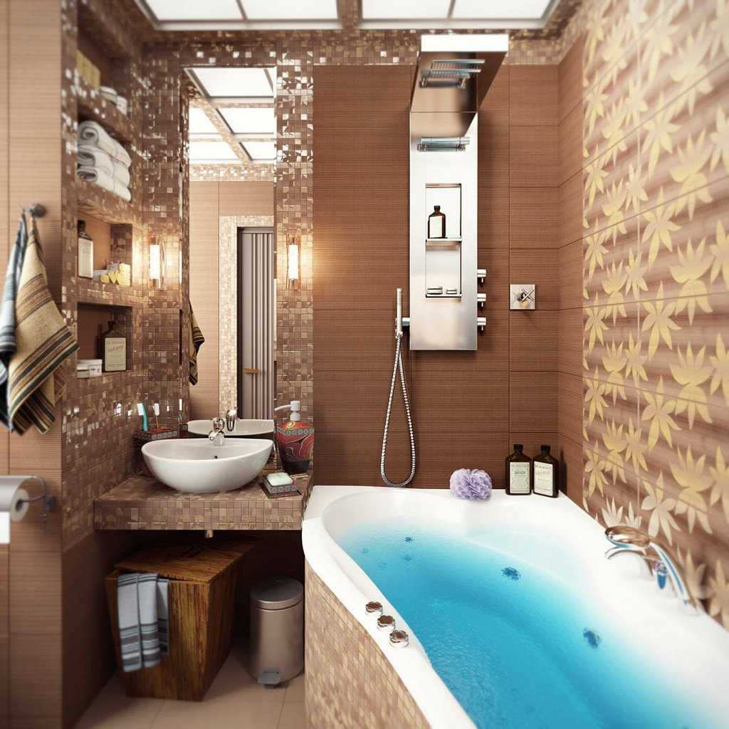 Дизайн ванной в хрущевке: 79 реальных фото и 7 правил ремонта