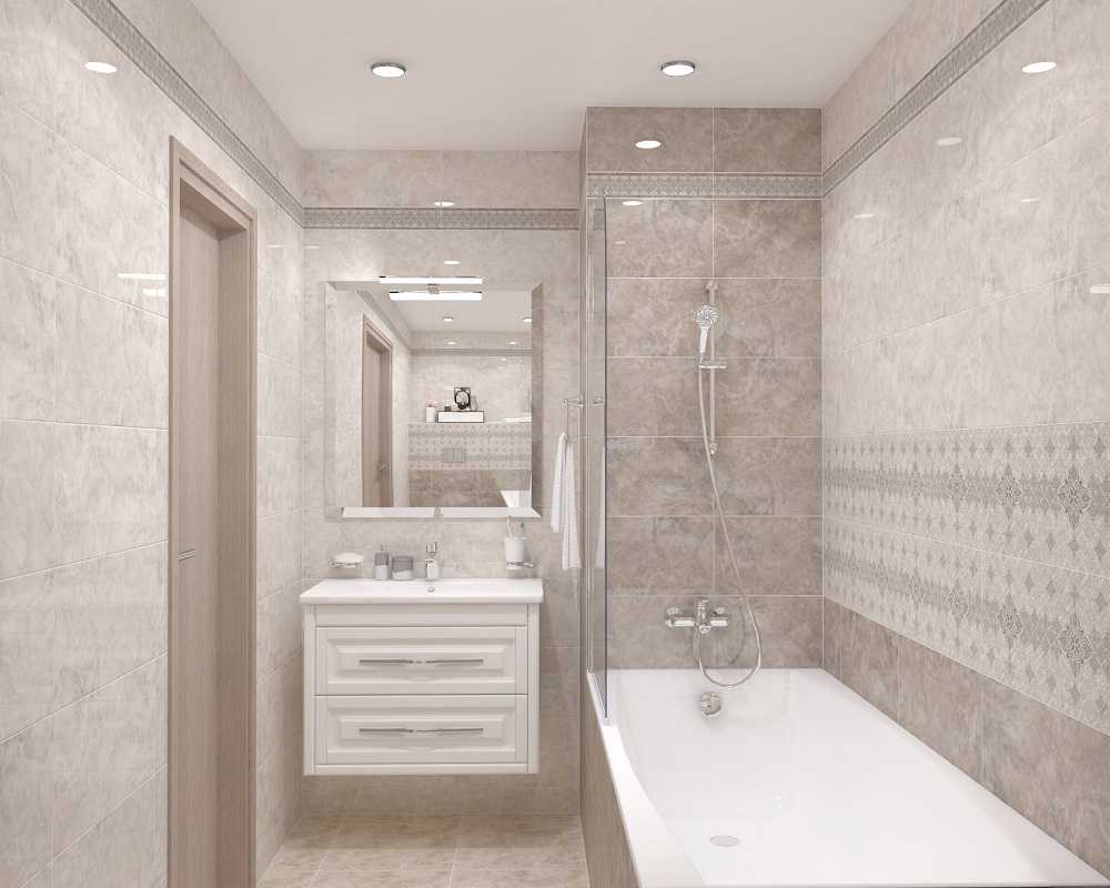 Белая плитка в ванной комнате: дизайн с яркими акцентами
 - 42 фото