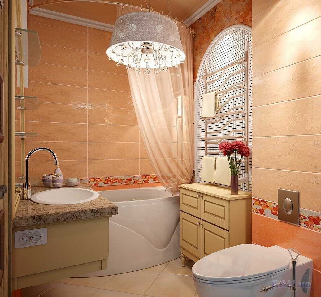 Дизайн маленькой ванной комнаты без туалета фото интерьера отделанного плиткой Как распределить свободное пространство в небольшой ванной Преимущества и недостатки раздельного санузла