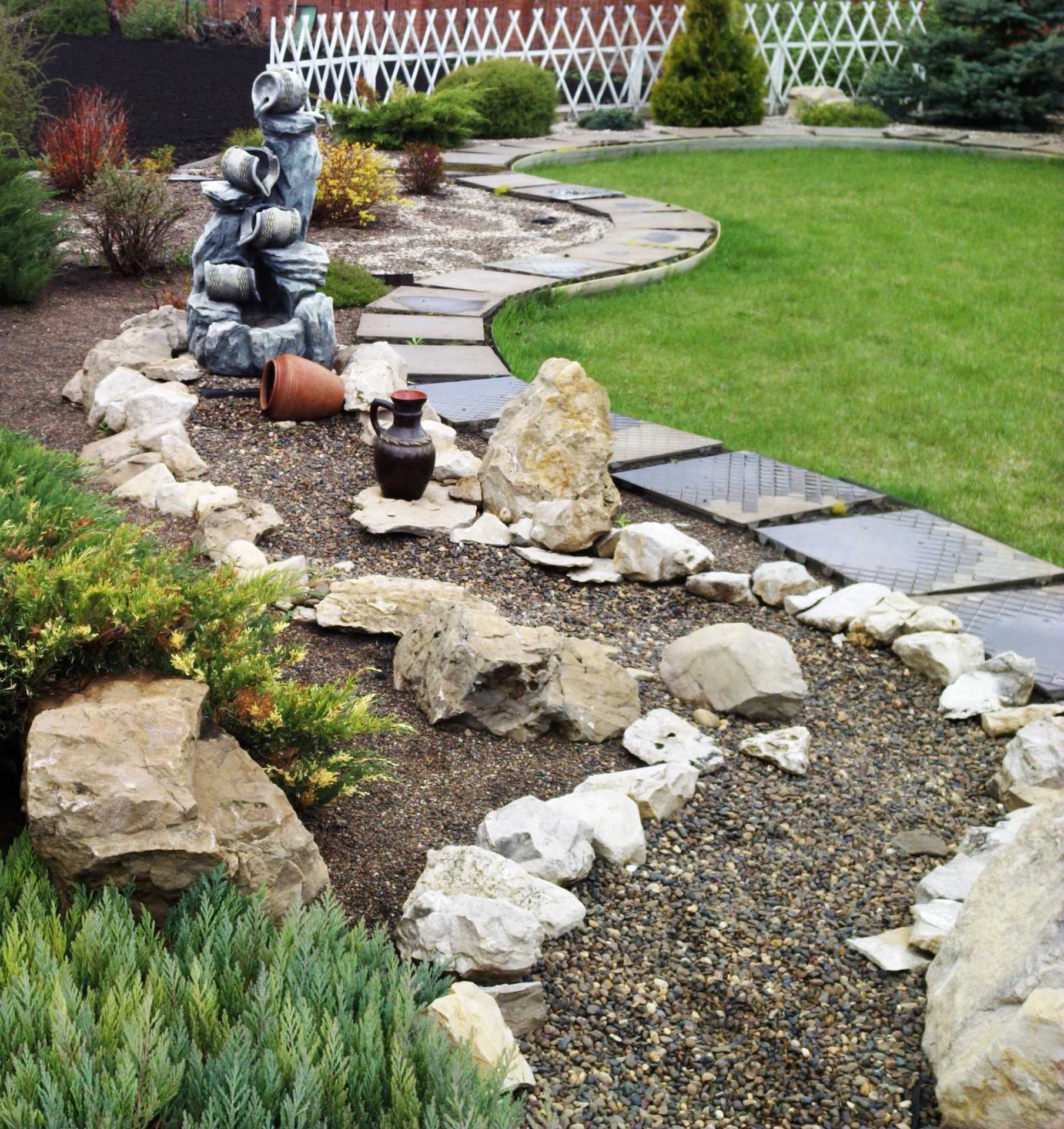 Сад камней своими руками: ландшафтный дизайн из камней, фото, композиция из камней в саду  | qlumba.com