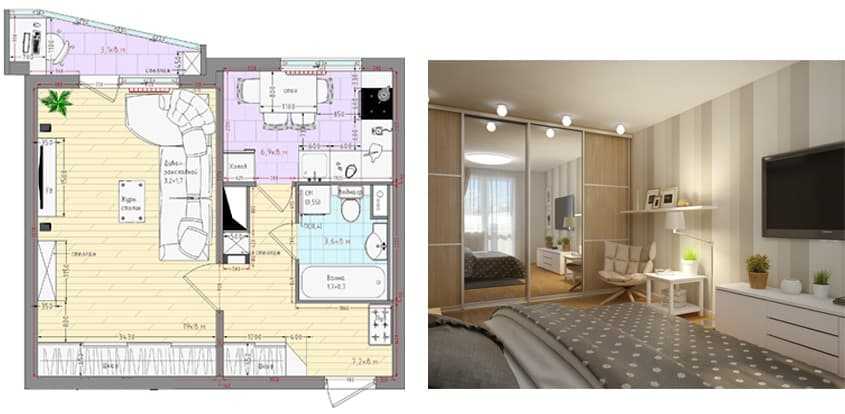 Планировка квартиры п44: топ-100 фото новинок дизайна и удачного сочетанияварианты планировки и дизайна