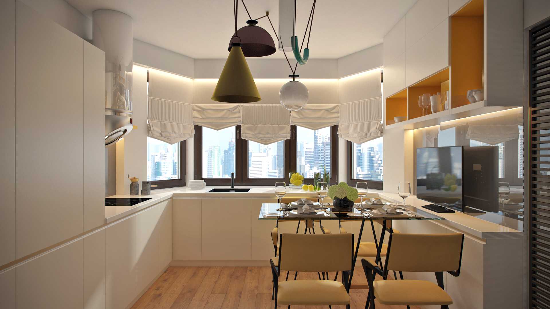 Дизайн двухкомнатной квартиры серии п44т + фото идей