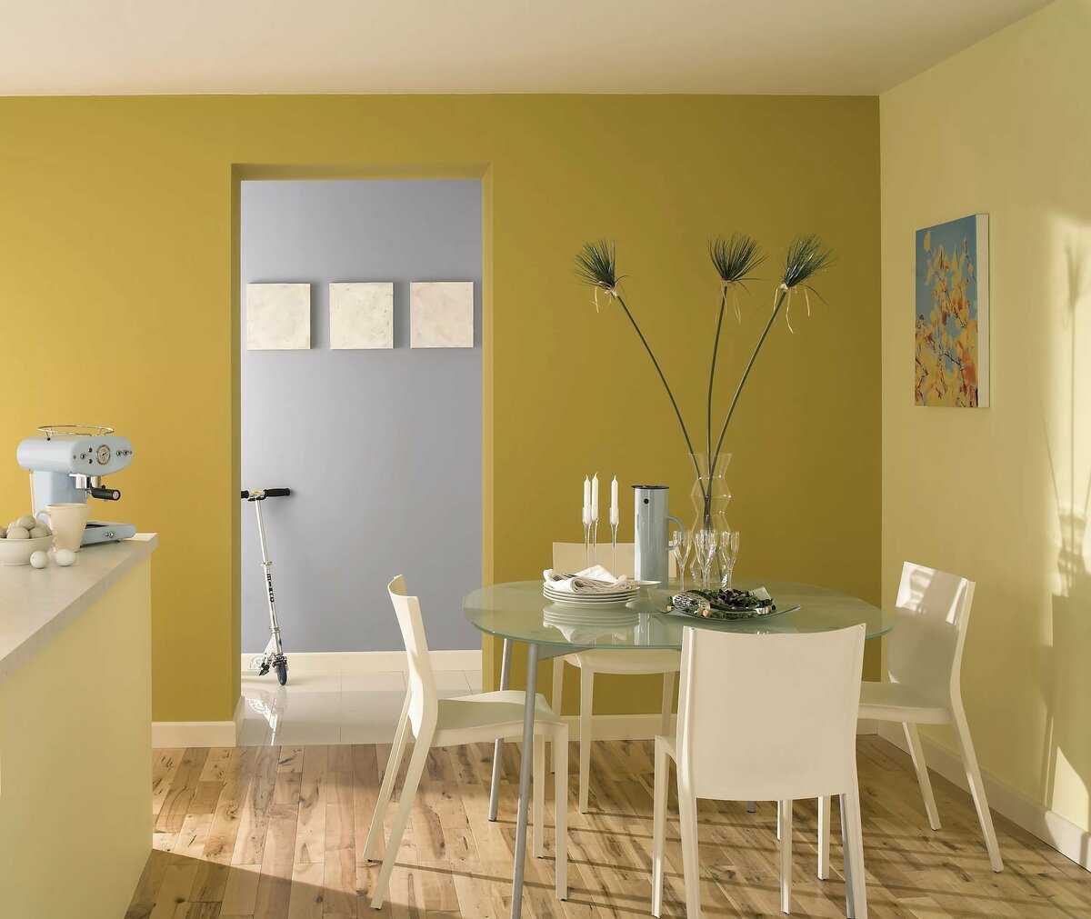 Краска для кухни почему стоит выбрать покраску, преимущества и недостатки ее применения Какой выбрать цвет и сочетания цветовой гаммы в интерьере Фото идей покраски стен