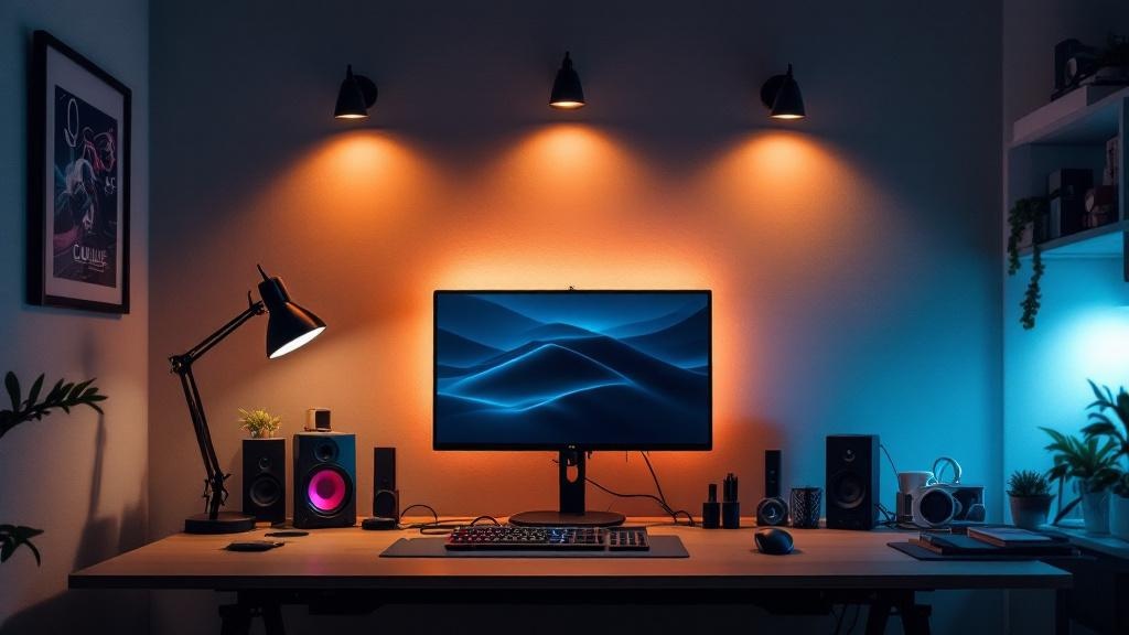 Освещение игровой комнаты: как выбрать свет для геймера