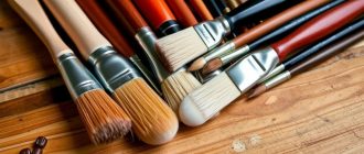 Виды и назначение малярных кистей