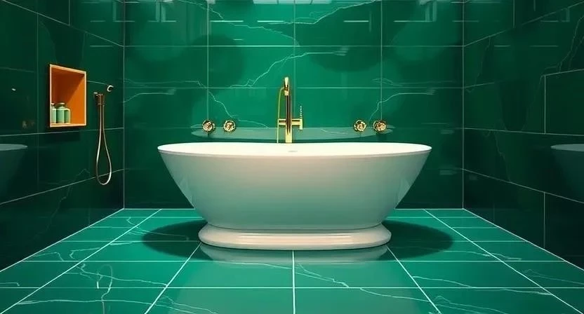 Дизайн ванной комнаты в темных тонах: правила и материалы