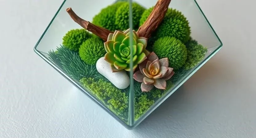 Создание флорариумов: искусство живых композиций в стекле