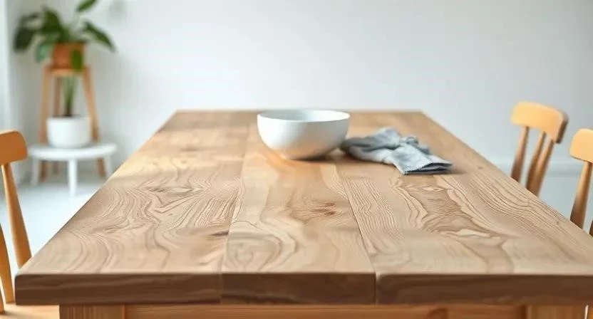Деревянные акценты в скандинавском стиле