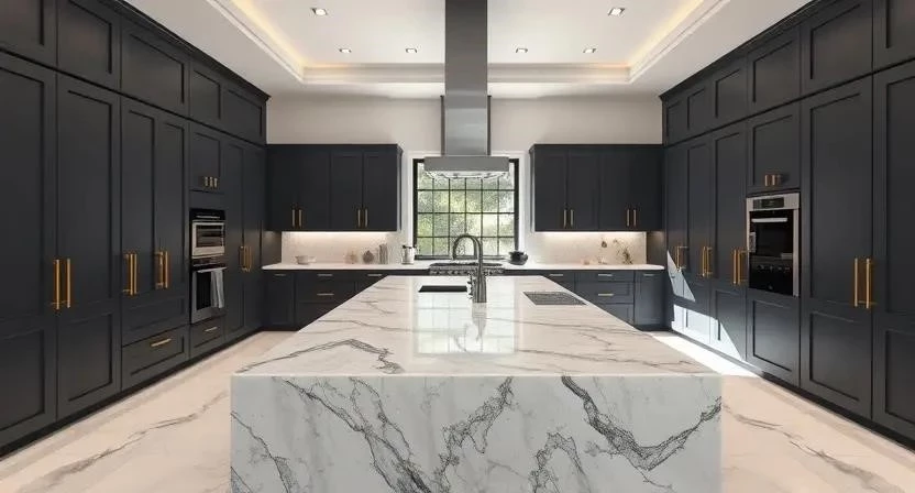 Планировка и дизайн типовой кухни