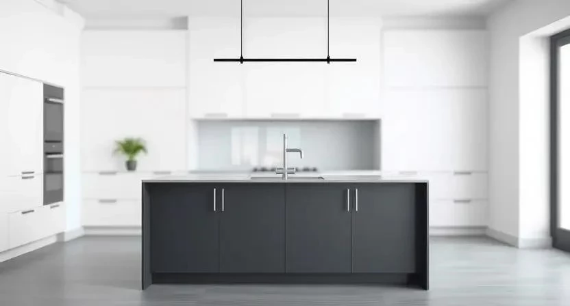 Минимализм в дизайне кухни