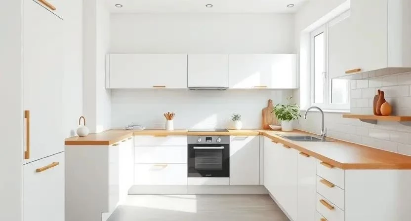 Обустройство и организация маленькой кухни