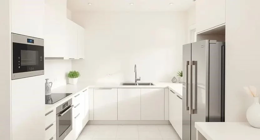 Планировка и обустройство маленькой кухни 6 квадратных метров