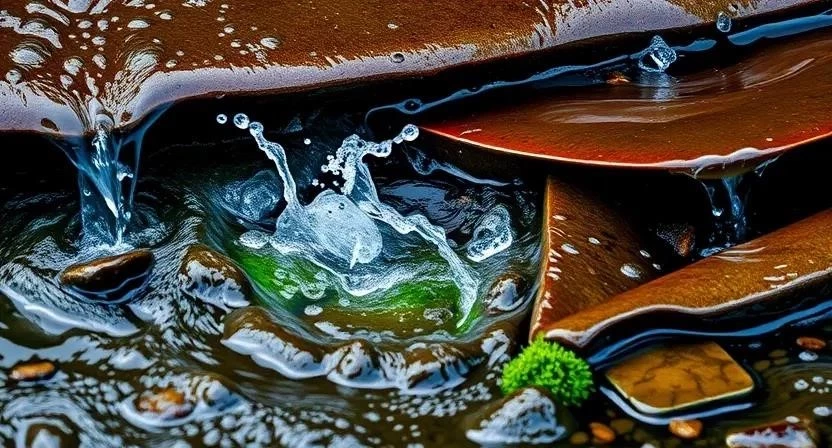 Создание водопада на даче своими руками