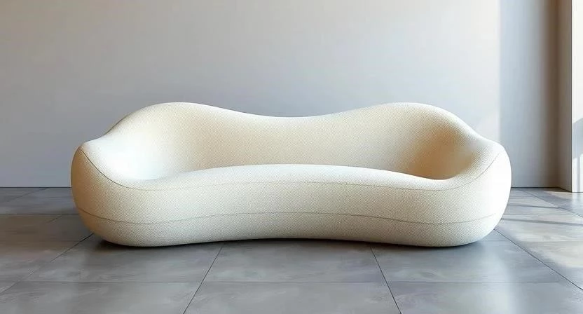 Абстрактные формы в интерьере