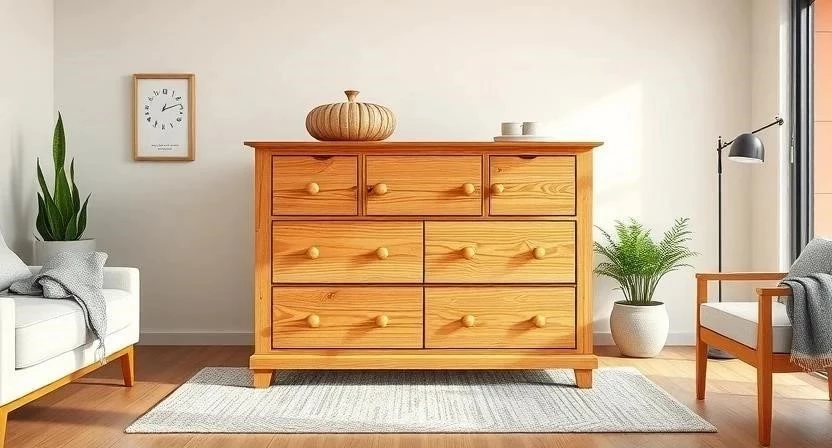 Мебель из массива сосны: плюсы и минусы