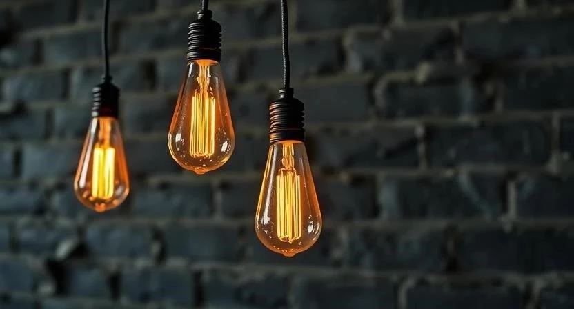 Кирпичные стены в индустриальном стиле