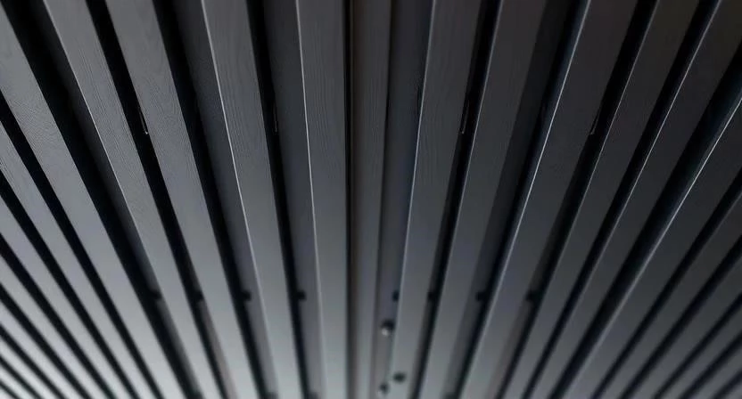Реечные и грильято потолки в интерьере квартиры