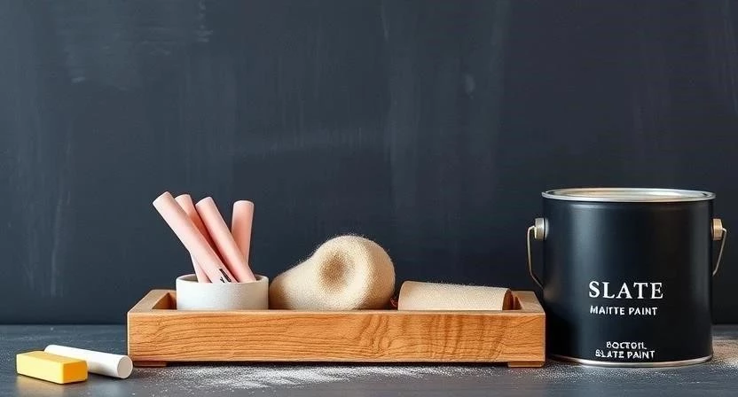 Грифельные стены в интерьере