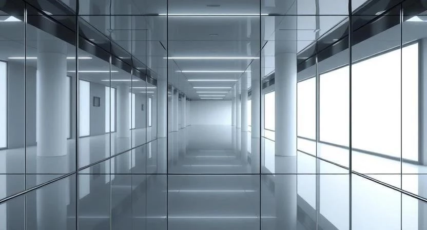Металлизированные панели для интерьера в стиле хай-тек