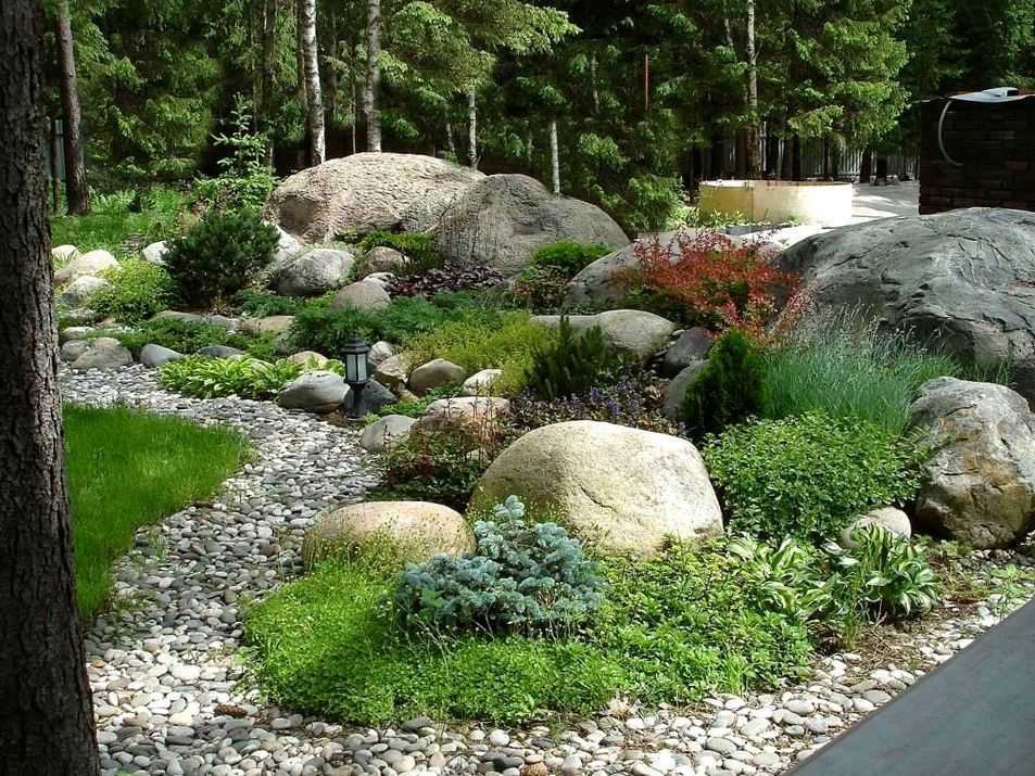 Сад камней своими руками