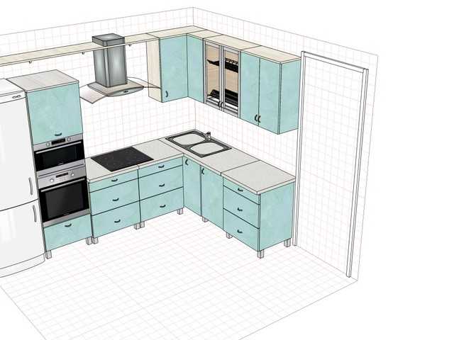 Кухня 6 кв. м. — красивые идеи безупречного оформления и шикарного дизайна маленькой кухни