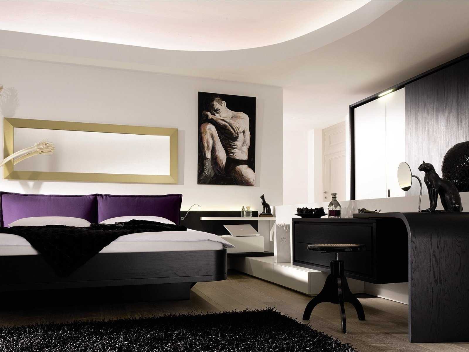 Спальня в стиле модерн: особенности стиля, фото интерьеров