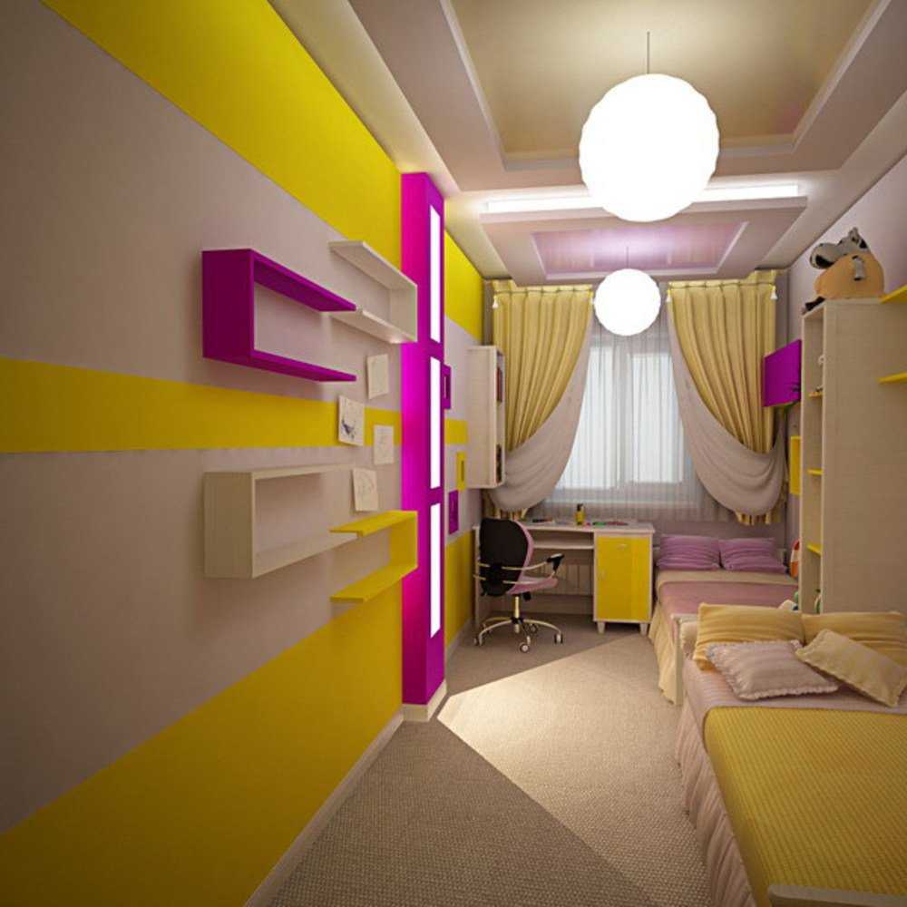 Детская в однокомнатной квартире зонирование и планировка, дизайн уголка для ребенка в малосемейке с мебелью и кроваткой, обустройство спальни в нише с перегородками в интерьере гостиной