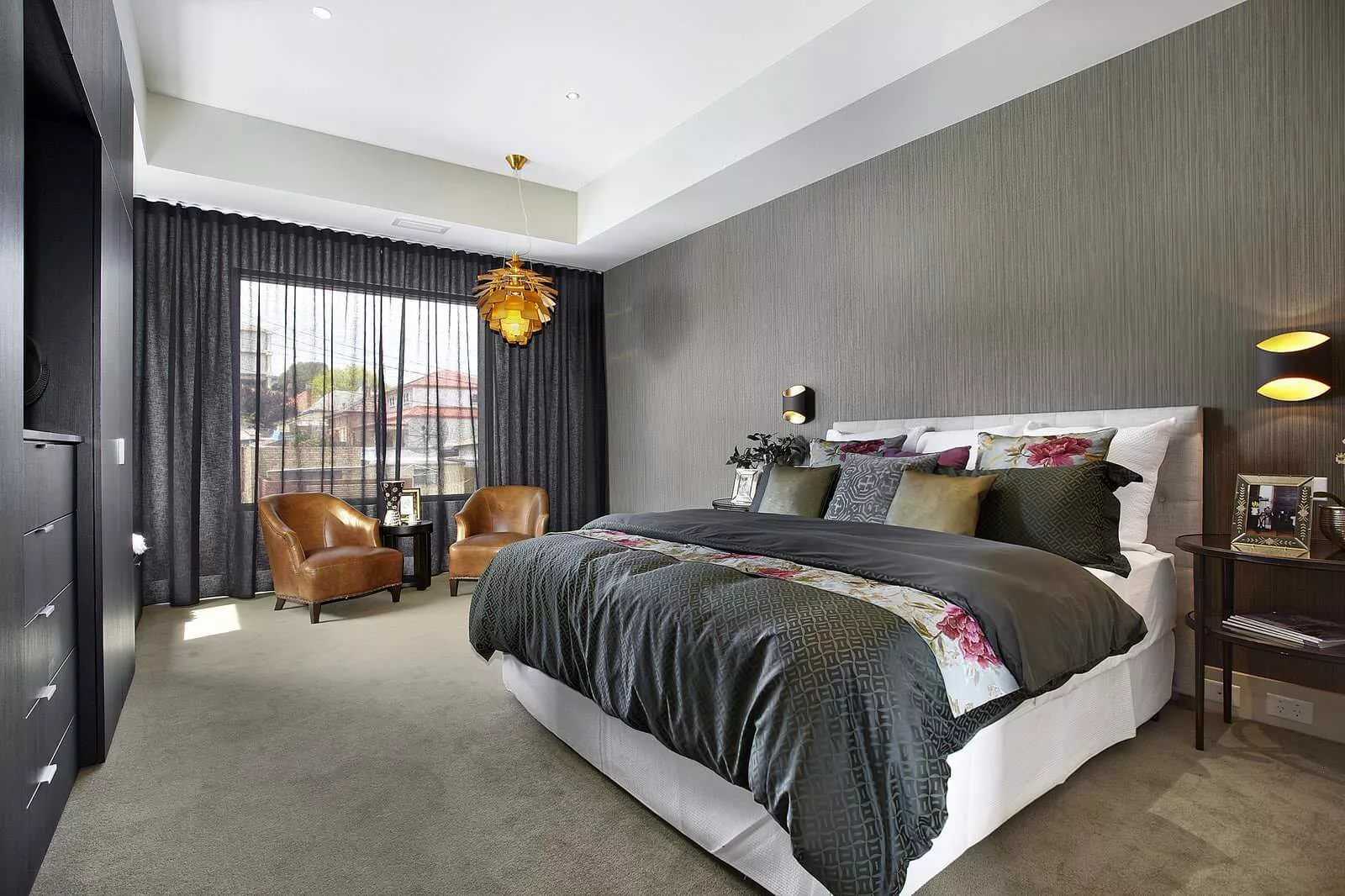 Обои для спальни - 95 фото, красивые идеи дизайна, как комбинировать, советы по выбору