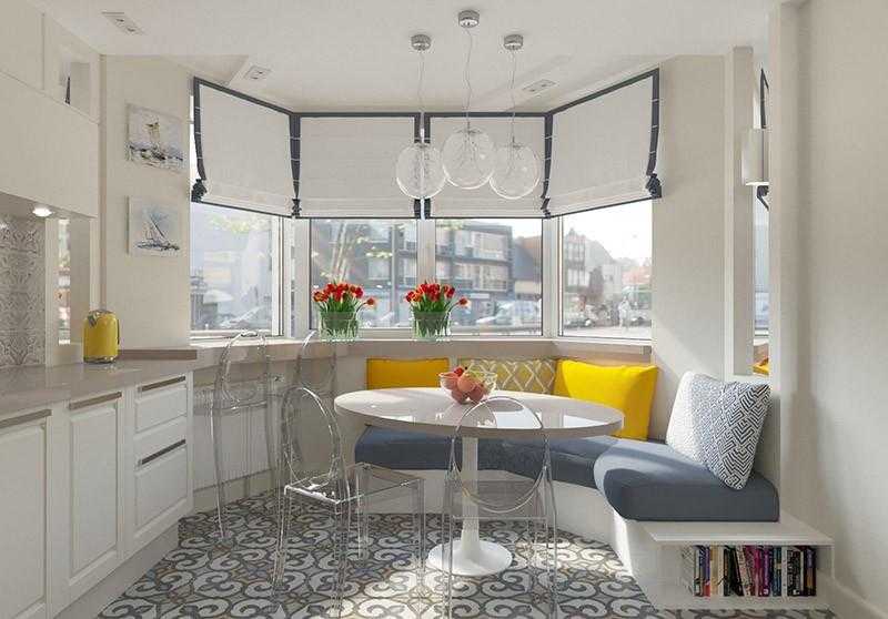 Дизайн кухни с диваном: 106 стильных интерьеров в реальных фото
