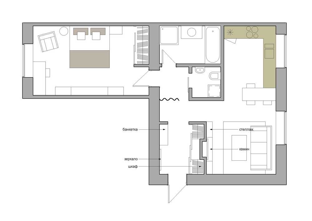 Планировка 3-комнатной квартиры: особенности и идеи