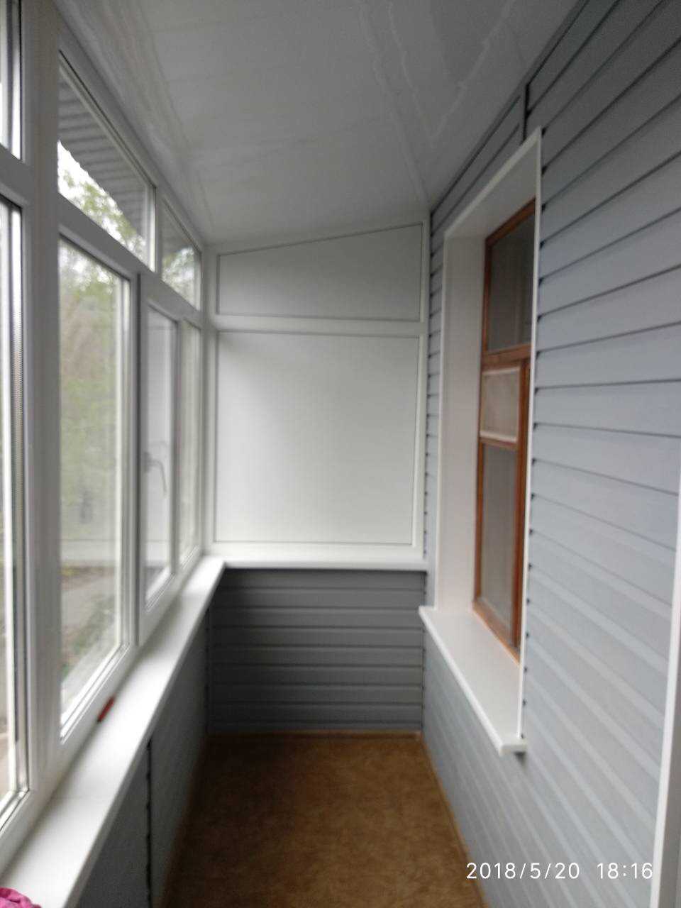 Отделка балкона внутри - 48 фото оформления