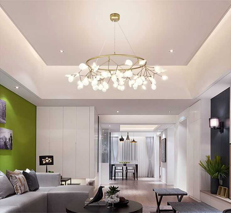 Дизайн потолка в гостиной: виды, цвета и другие идеи на 2021 год | дизайн и интерьер