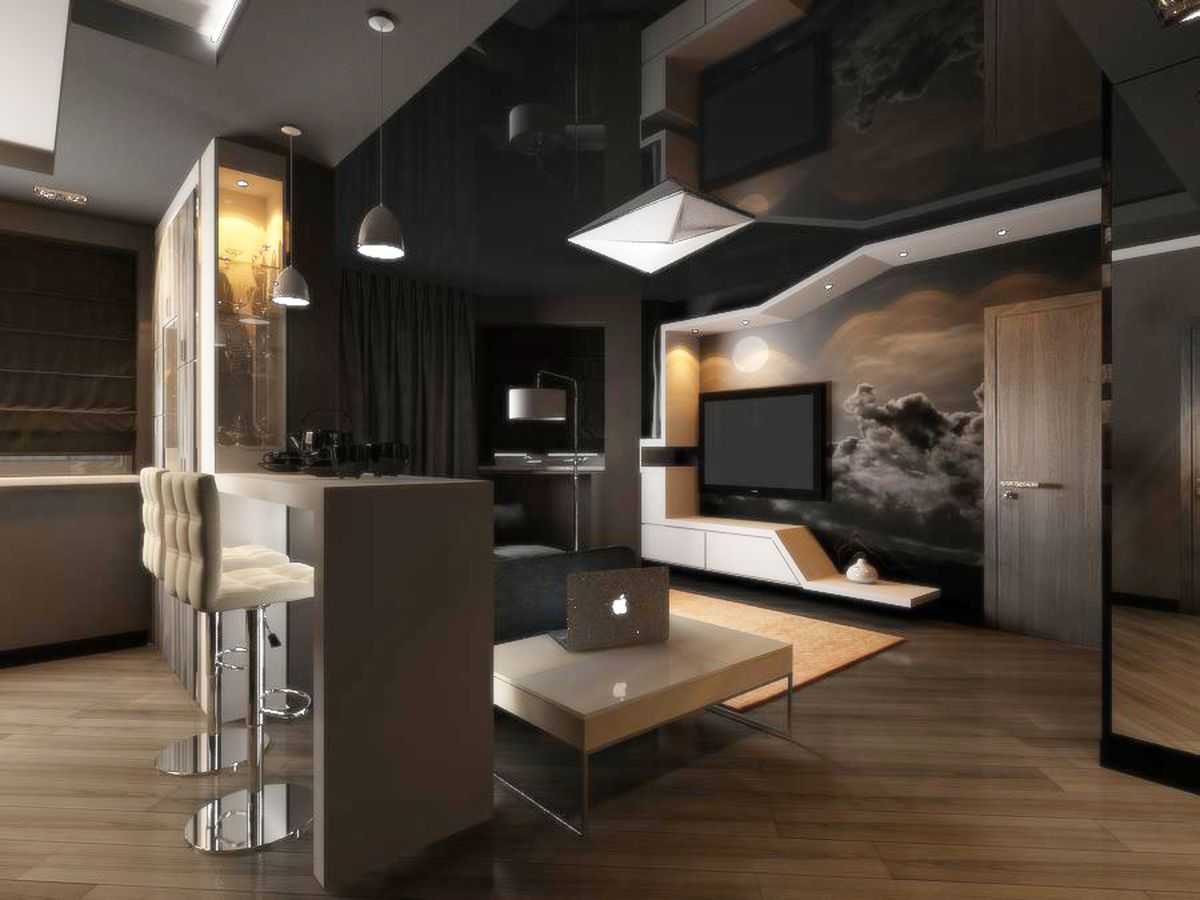 Стильный интерьер однокомнатной квартиры для холостяка
стильный интерьер однокомнатной квартиры для холостяка
