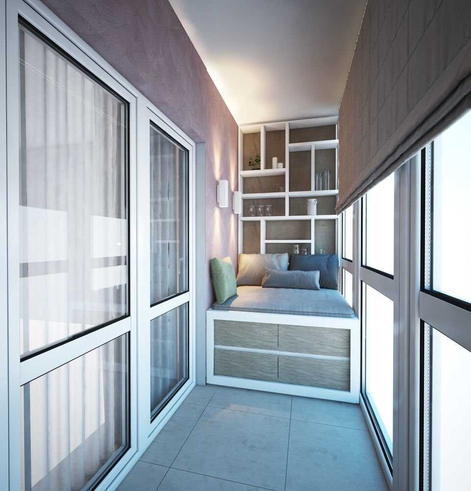 Застекленный балкон: типы и вариации остекления, фотографии интерьера комнаты