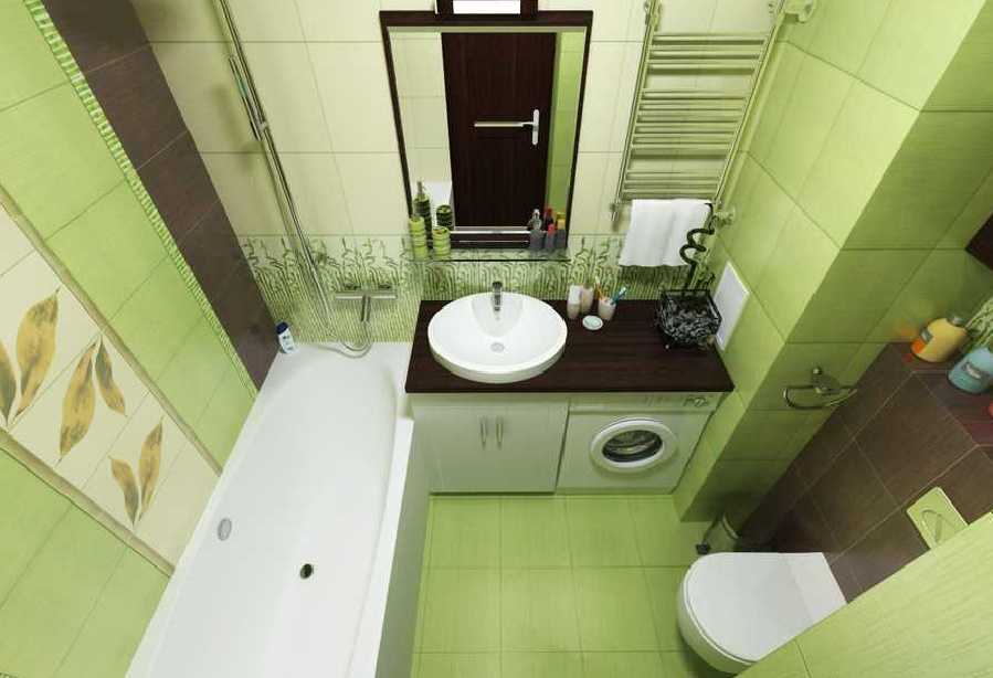 Ванная комната 4 кв. м. 70 фото с туалетом и без, со стиральной