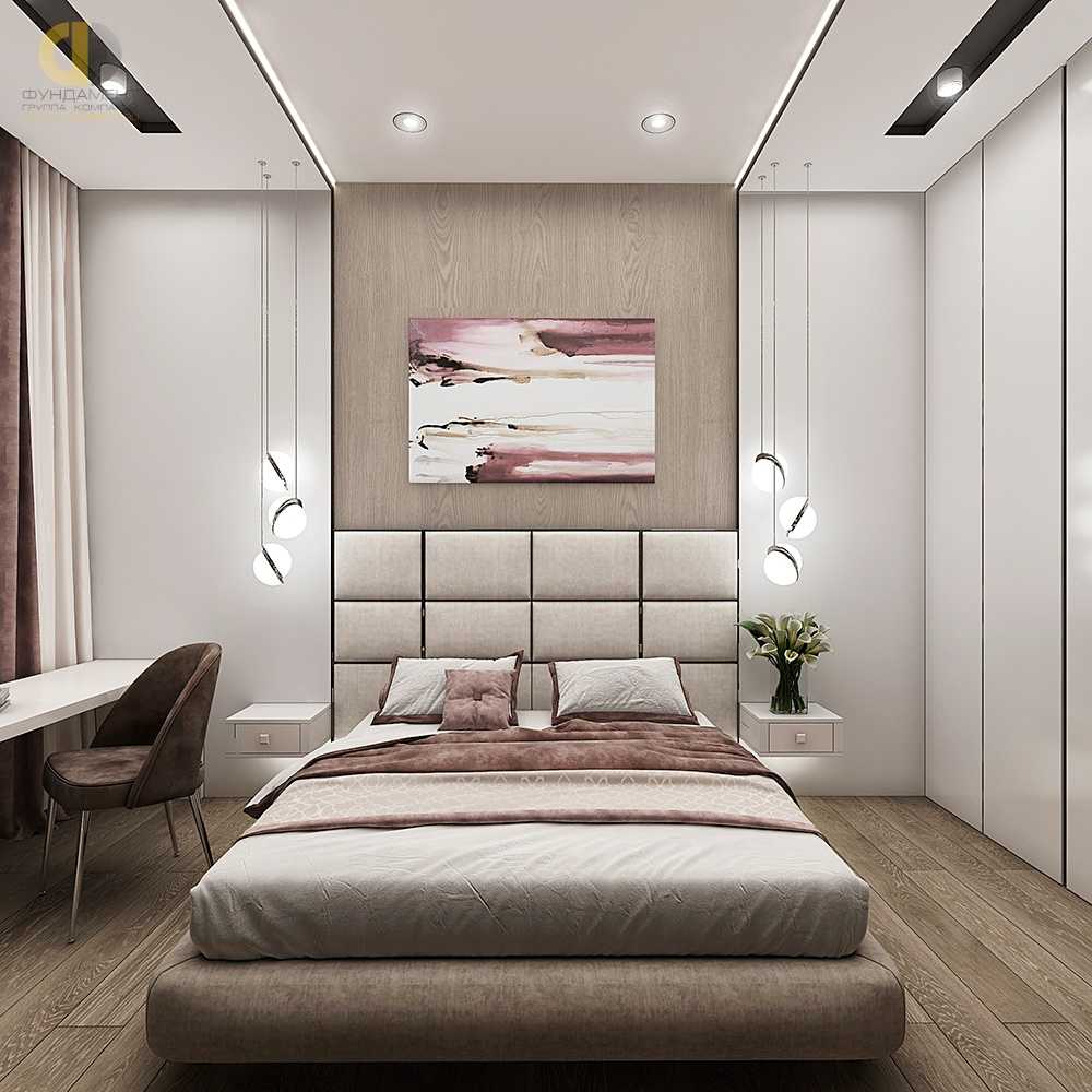 Дизайн спальни 14 кв м в светлых тонах: расстановка мебели и обустройство
 - 35 фото