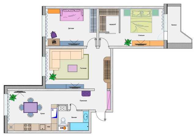 2021 ᐈ ???? (+47 фото) схемы и фото планировки квартир ii 57 серии с размерами удачные решения