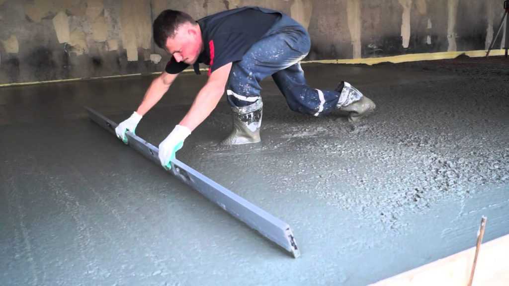 Какой бетон использовать для стяжки пола? | блог о бетоне
