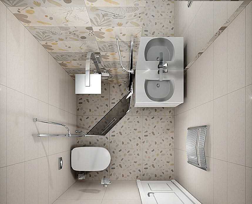 60 идей ванной комнаты совмнной с туалетом