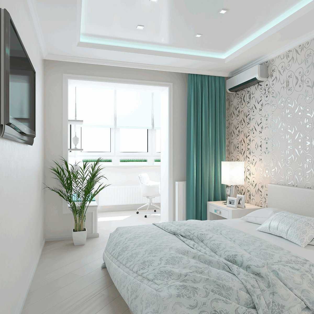 Спальня в классическом стиле в светлых тонах с коричневой мебелью: дизайн интерьера 
 - 30 фото