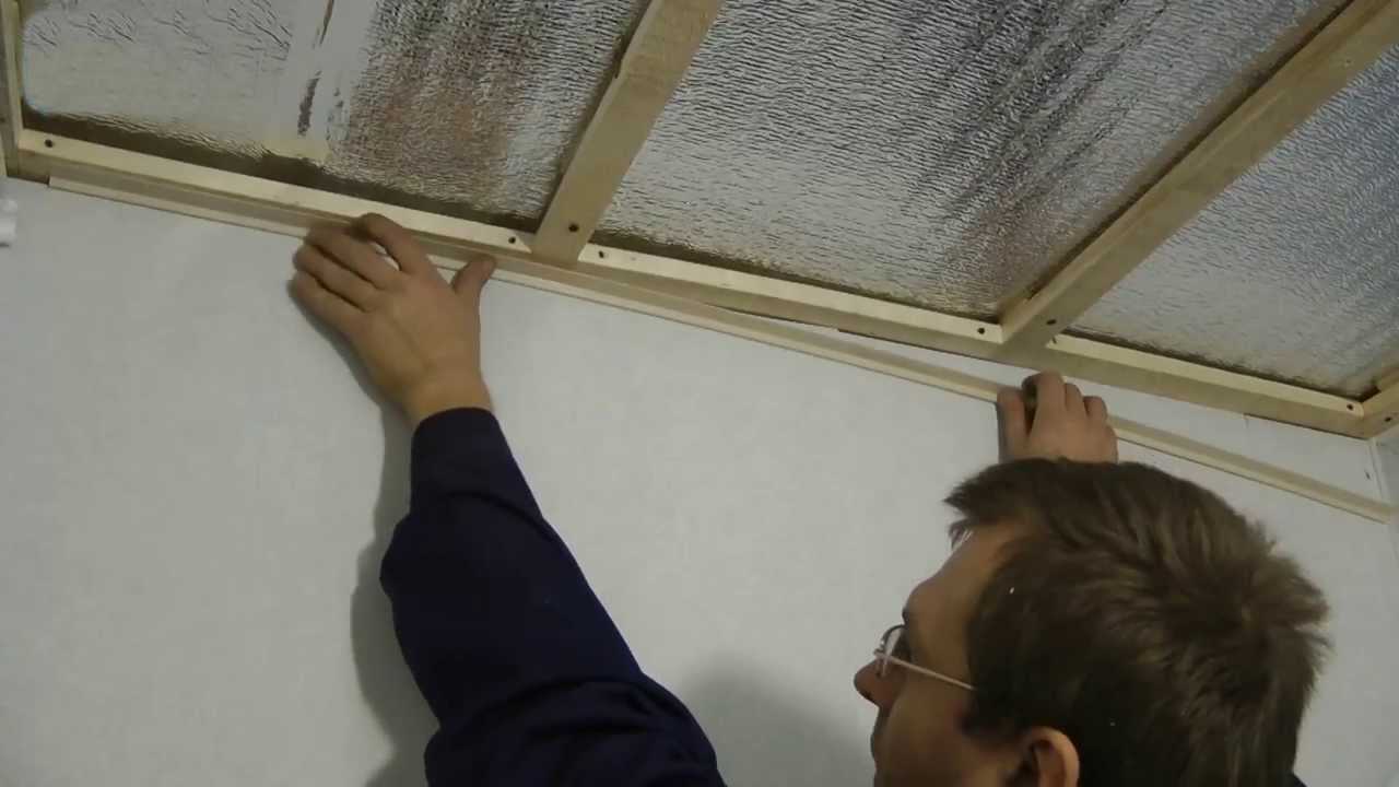 Пластиковый потолок на кухне своими руками - пошаговая иструкция