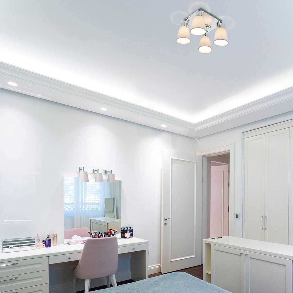 Освещение в ванной комнате с натяжным потолком особенности организации освещения и какие виды светильников бывают Дизайн осветительных приборов Место размещения и уровень влагостойкости
