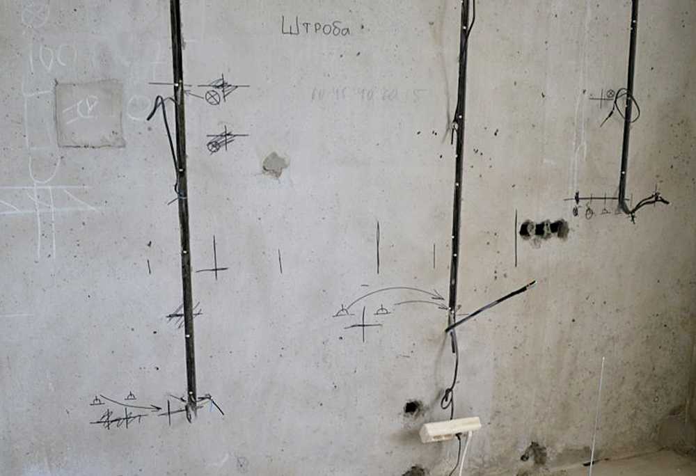 Штробление стен под проводку: главное - правила, требования, инструменты