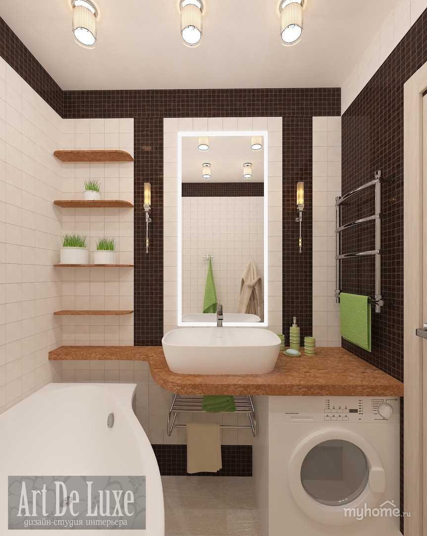 Дизайн маленькой ванной комнаты совмещенной с туалетом. топ-12 приемов уникальной коррекции пространства + 50 фото