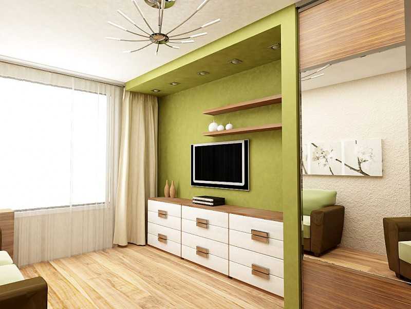 Дизайн комнаты 20 кв м, спальни и гостиной вместе: зонирование, реальный интерьер
 - 30 фото