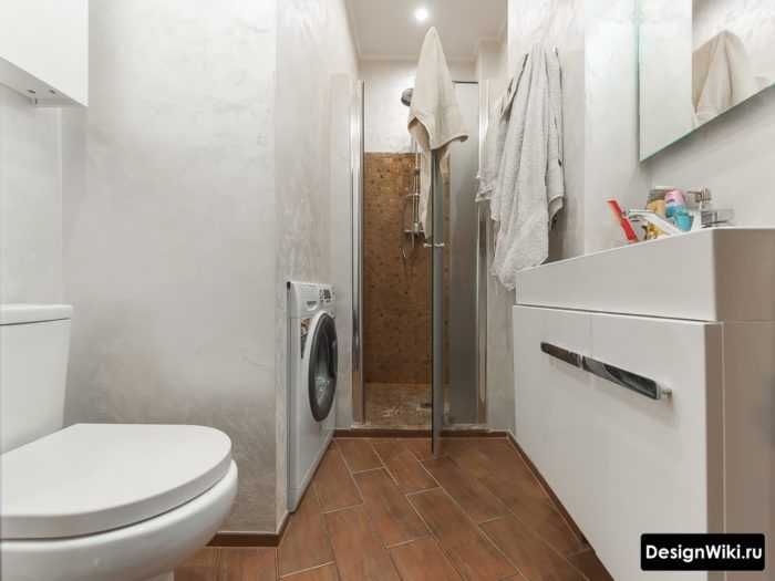 Особенности дизайна ванной комнаты площадью 4 кв м: варианты оформления небольшого совмещенного санузла