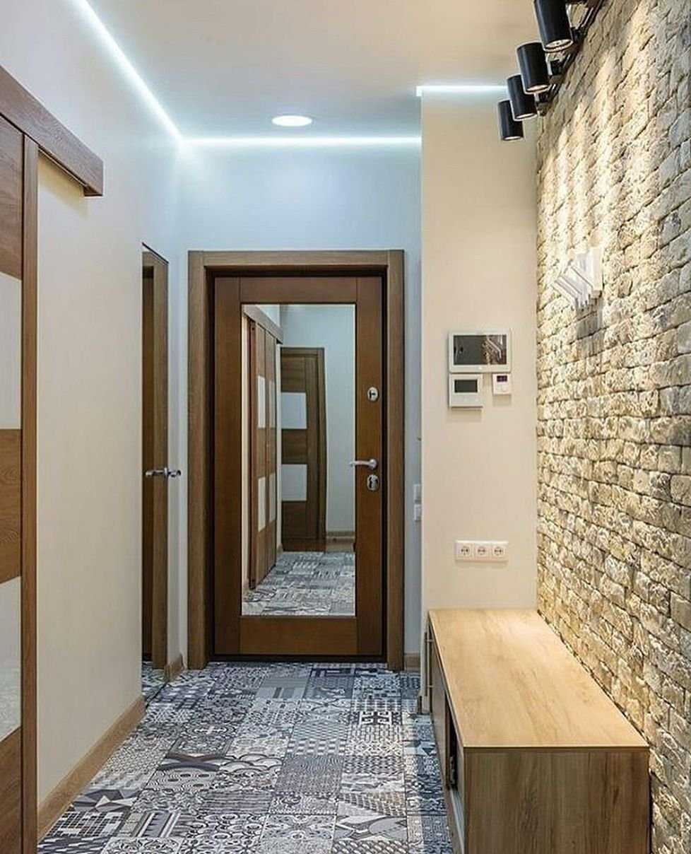 Ремонт в маленьком коридоре - варианты и дизайн ремонта коридора